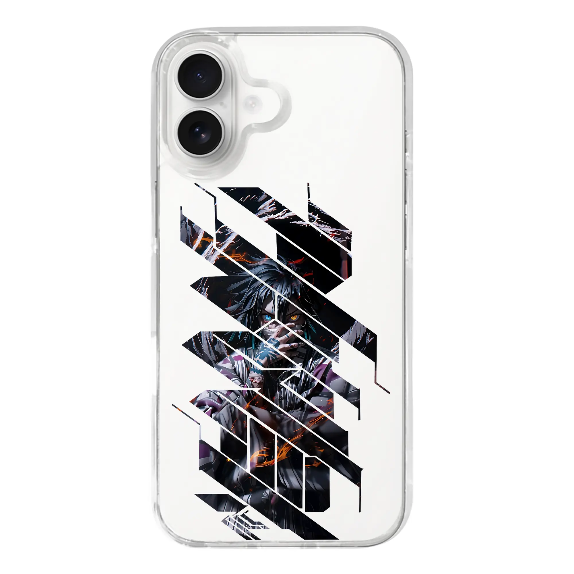 鬼滅の刃 グッズ,伊黒 小芭内 - iPhone 17シリーズ 透明スマホケース – 薄型・耐衝撃・精密フィット保護カバー